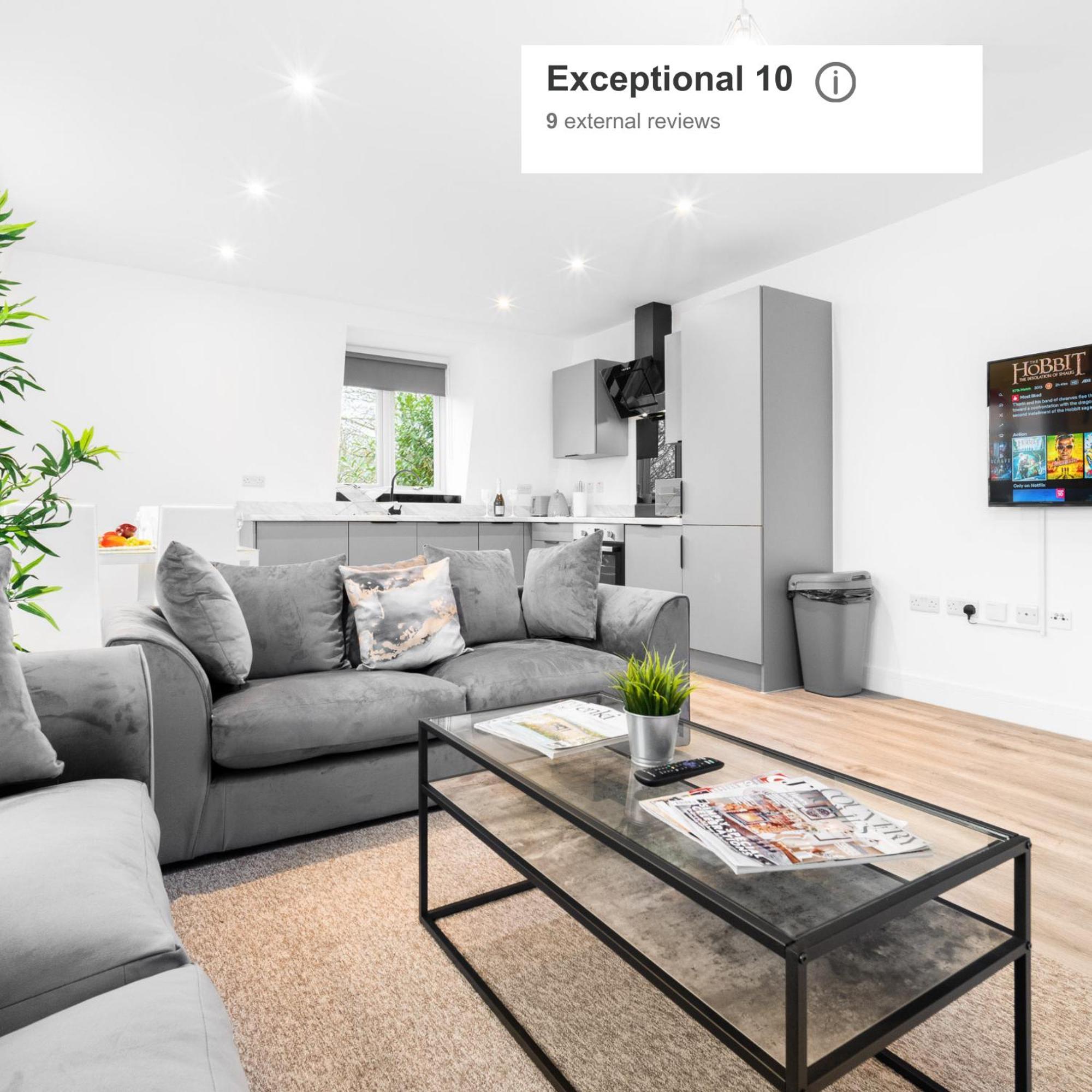 Stylish 2 Bedroom Apartment - Balcony - Secure Parking - Top Rated - 5Mc Birmingham Exteriér fotografie